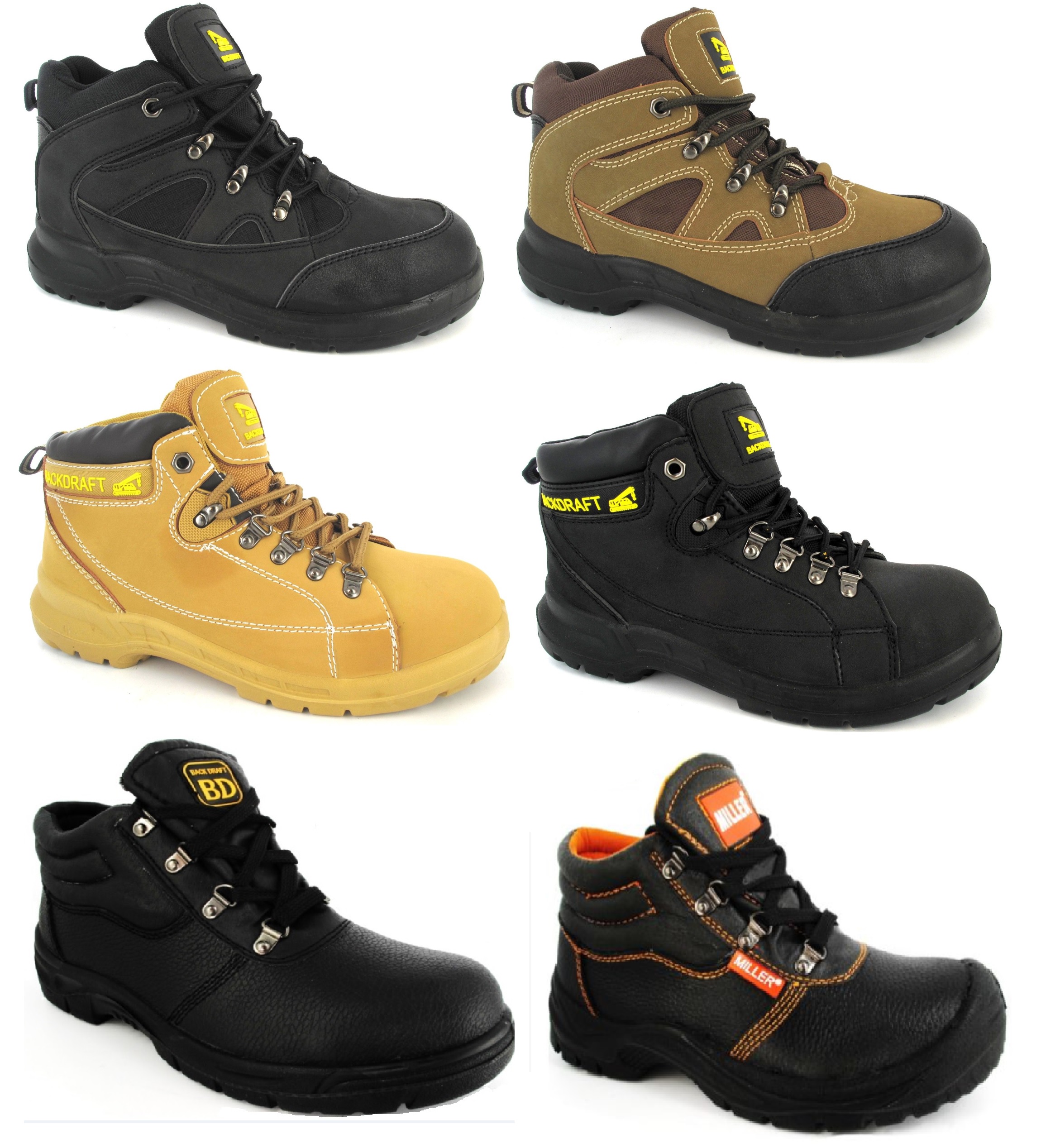 mens lightweight steel toe cap trainers